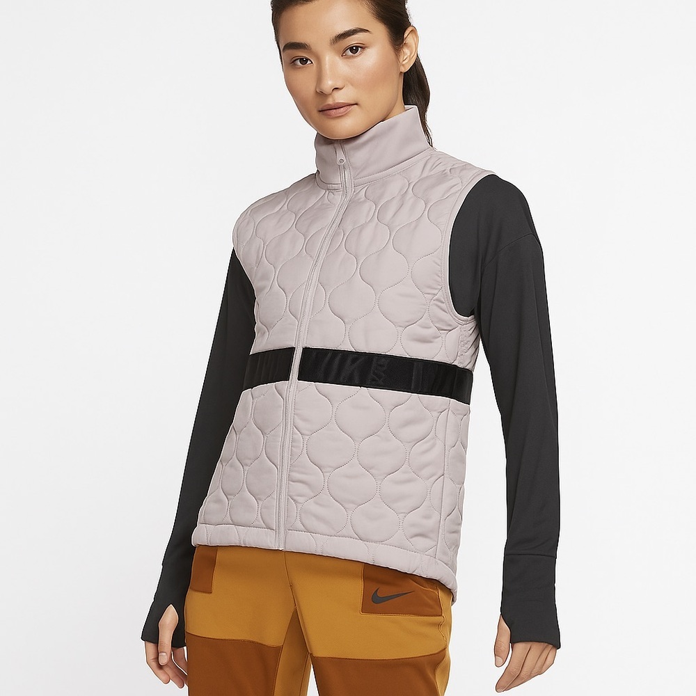 Nike Women's Grey Aerolayer‎ Running Vest
